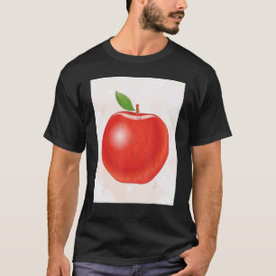 Apfel Obst Lebensmittel Vegan Vitamine Obst Apfel T-Shirt