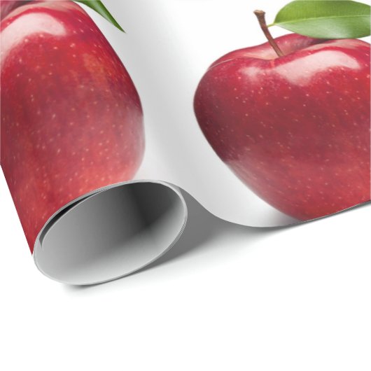 APFEL-Packpapier Geschenkpapier (Rolleneckpunkt)