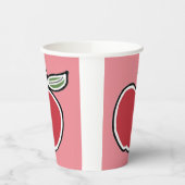 Apfel Pappbecher (Links)