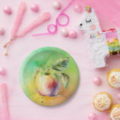 Apfel Pappteller (Party)