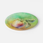 Apfel Pappteller (Schrägansicht)