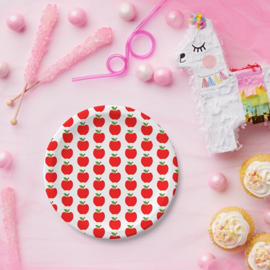 Äpfel Pappteller (Party)