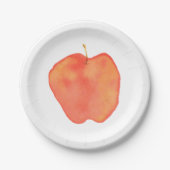 Apfel Pappteller (Vorderseite)