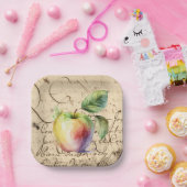 Apfel Pappteller (Party)