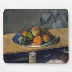 Äpfel Pauls Cezanne  , Birnen und Trauben, c.1879 Mousepad