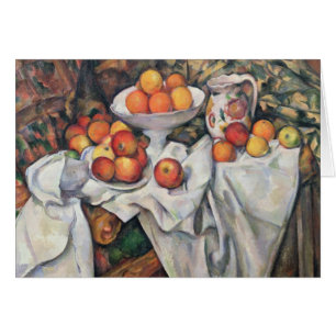 Äpfel Pauls Cezanne und Orangen, 1895-1900