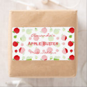 Äpfel Personalisiertes Canning-Etikett (Insitu)