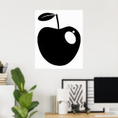 Apfel Poster (Heimbüro)