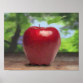 Apfel Poster (Vorne)