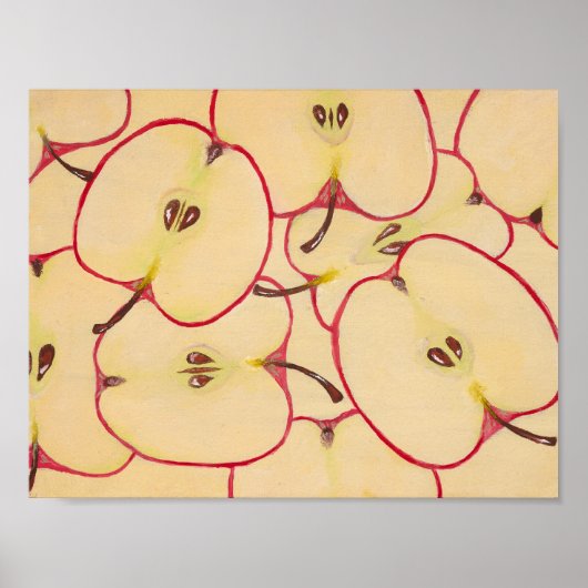 Apfel poster (Vorne)