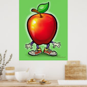 Apfel Poster (Küche)