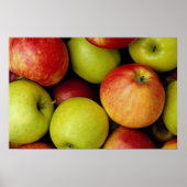 Äpfel Poster (Vorne)