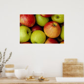 Äpfel Poster (Küche)