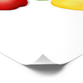 Äpfel Poster (Ecke)