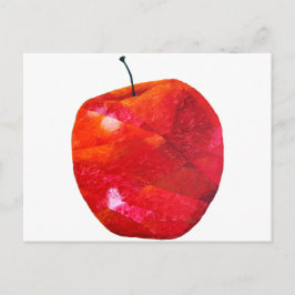Apfel Postkarte