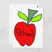 Äpfel Postkarte (Vorne/Hinten)