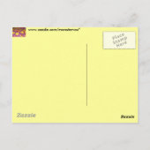 Äpfel Postkarte (Rückseite)