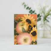 apfel postkarte (Stehend Vorderseite)
