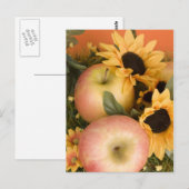 apfel postkarte (Vorne/Hinten)