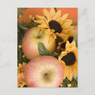 apfel postkarte