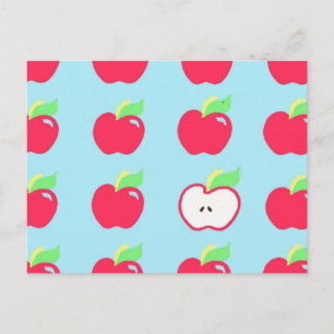 Apfel Postkarte
