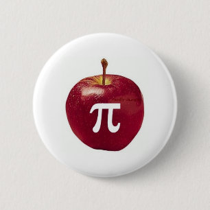 Apfel-PU-Knopf Button