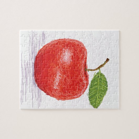 Apfel Puzzle (Horizontal)