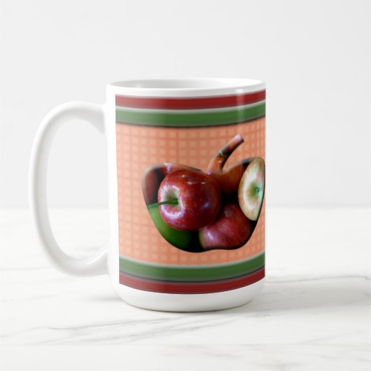 Äpfel Rot & Grün Tasse (Links)