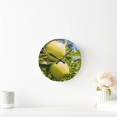 Äpfel Runde Wanduhr (Zuhause)