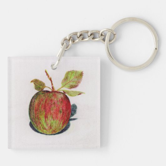 Apfel Schlüsselanhänger (Rückseite)