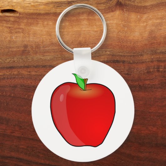 Apfel Schlüsselanhänger (Vorderseite)