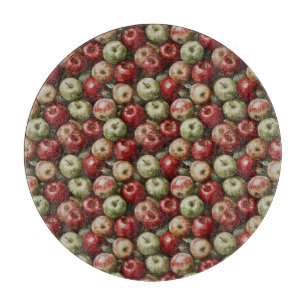 Äpfel Schneidebrett