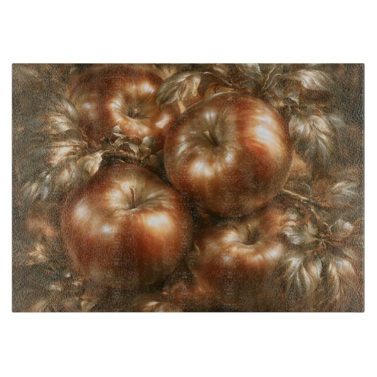 Äpfel Schneidebrett (Vorderseite)