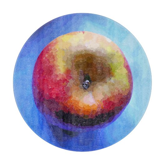 ÄPFEL SCHNEIDEBRETT (Vorderseite)