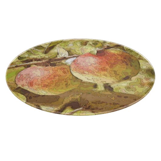 ÄPFEL SCHNEIDEBRETT (Ecke)