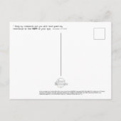 "Apfel"-Schrift Postkarte aus den Sprichwörtern 7: (Rückseite)