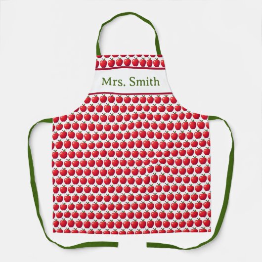 Äpfel! Schürze (Vorderseite)