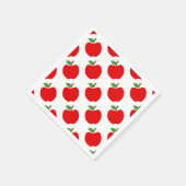 Äpfel Serviette (Ecke)