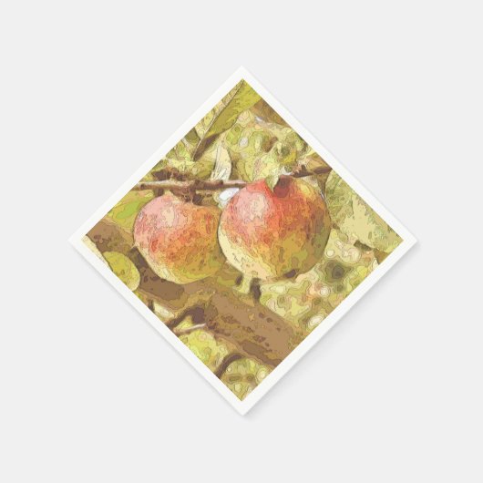 ÄPFEL SERVIETTE (Ecke)