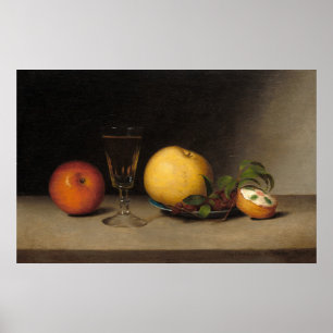 Äpfel, Sherry - Raphaelle Peale Fine Art Poster