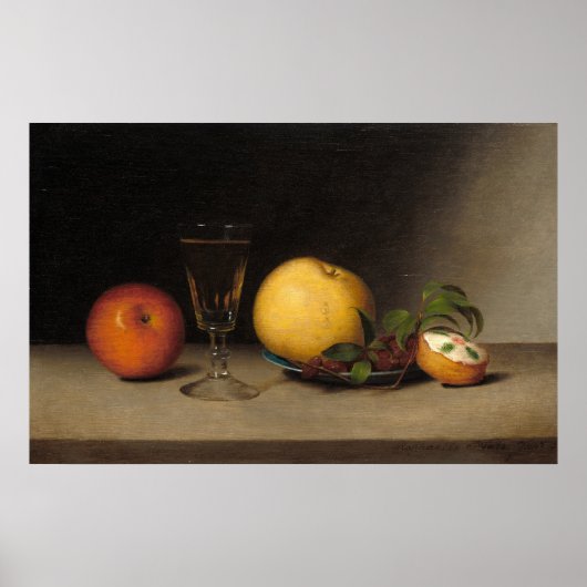 Äpfel, Sherry - Raphaelle Peale Fine Art Poster (Vorne)