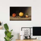 Äpfel, Sherry - Raphaelle Peale Fine Art Poster (Heimbüro)