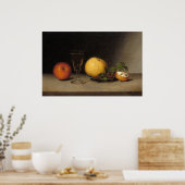 Äpfel, Sherry - Raphaelle Peale Fine Art Poster (Küche)