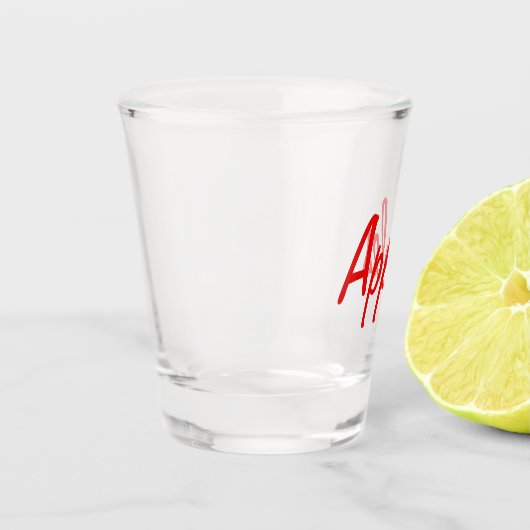 Äpfel Shot Glass Schnapsglas (Links)