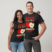 Äpfel sind meine Lieblingsfrucht Niedliche Fruchts T-Shirt (Unisex)