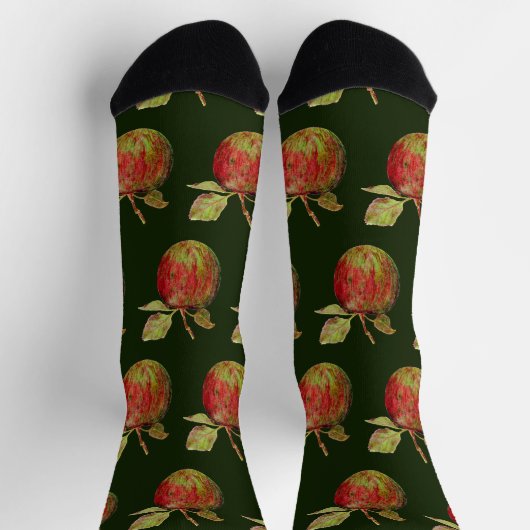 Apfel Socken (Oben)