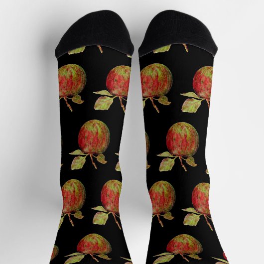Apfel Socken (Oben)