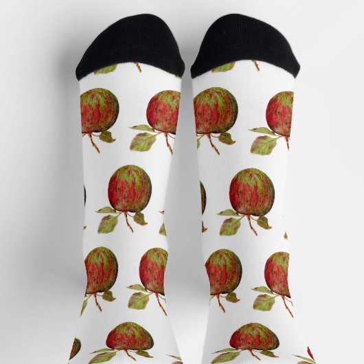 Apfel Socken (Oben)