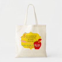 Äpfel sollten rote Taschen-Tasche sein