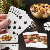 Äpfel Spielkarten (In Situ)